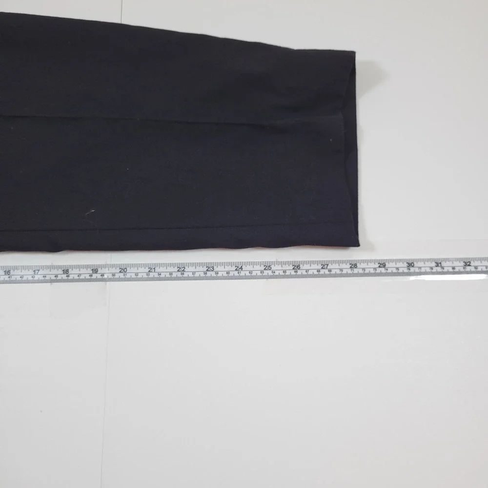 Pronto‎ Uomo Dress Pants Mens 38 Black Excellent 100% Wool Platinum Trousers